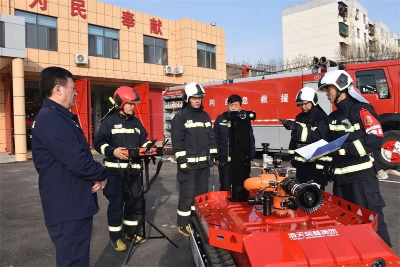 “新戰友”入列，使命必達， 北京凌天智能助力東營油田消防隊