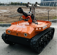 防爆消防滅火偵察機器人 （中型，第10代，360度云臺版本）