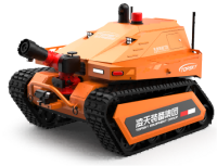 消防滅火機器人 （第2代，油動液壓、150進口消防水炮）